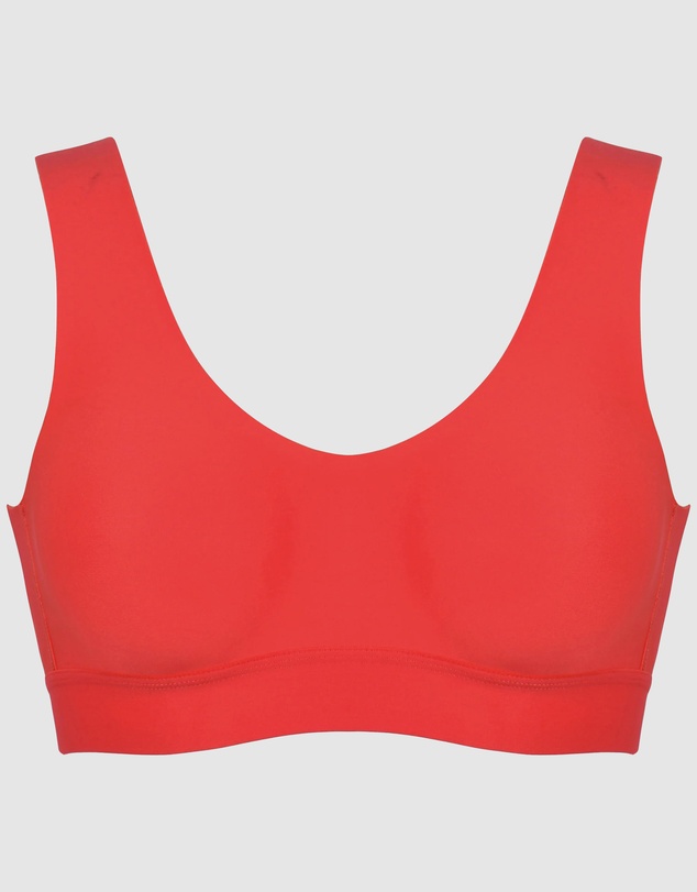 Naturana - Back & Side Smoothing Wirefree Crop Top Bra