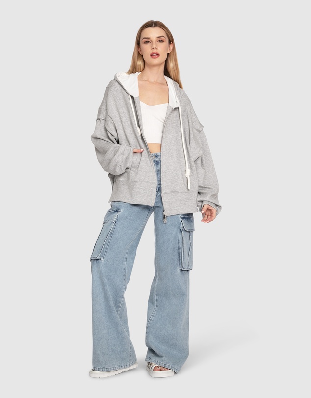 Belle & Bloom - No Ordinary Love Zip Hoodie