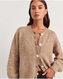 Jag - Lily Fluffy Knit Cardigan