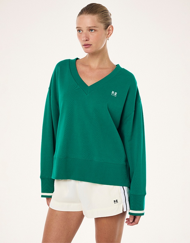 P.E Nation - Courtside V-Neck Sweat