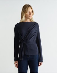 Decjuba - Jasmine Tie Detail Top