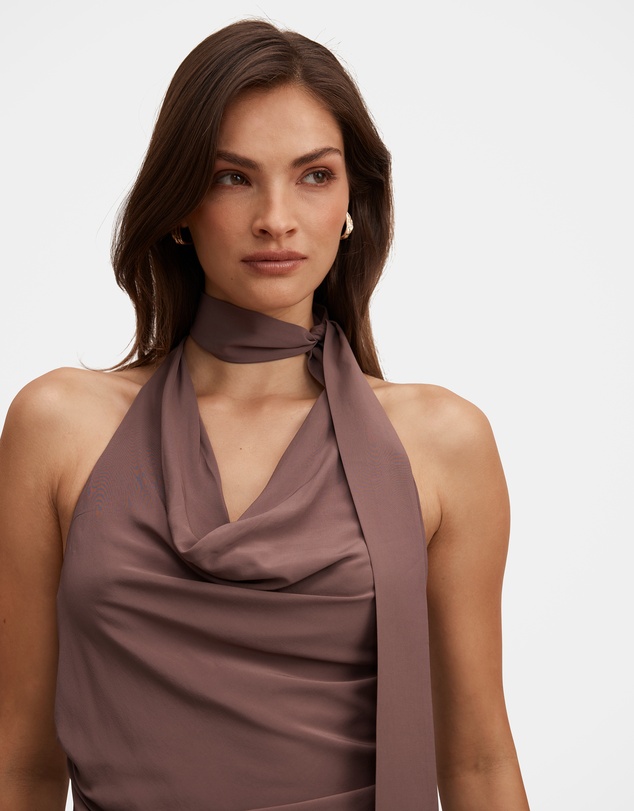 Forever New - Bindi Scarf Cowl Neck Top