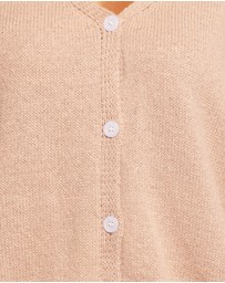 Petal & Pup - Mariana Knit Vest - Beige Marle