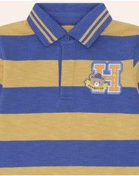 Huxbaby - Collegiate Hux Stripe Rugby Shirt - Babies-Kids