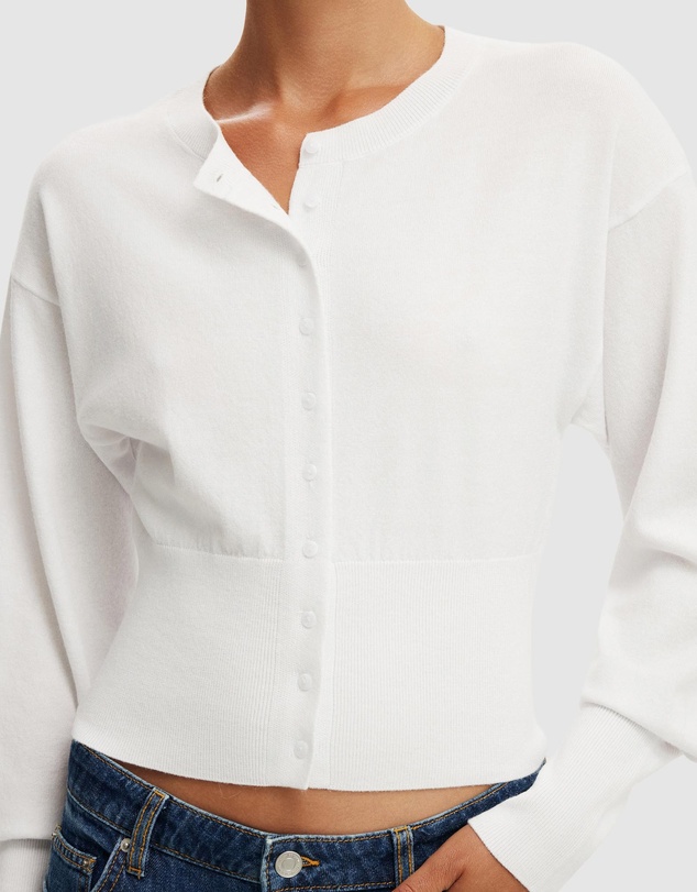 Cotton On - Sara Button Cardigan