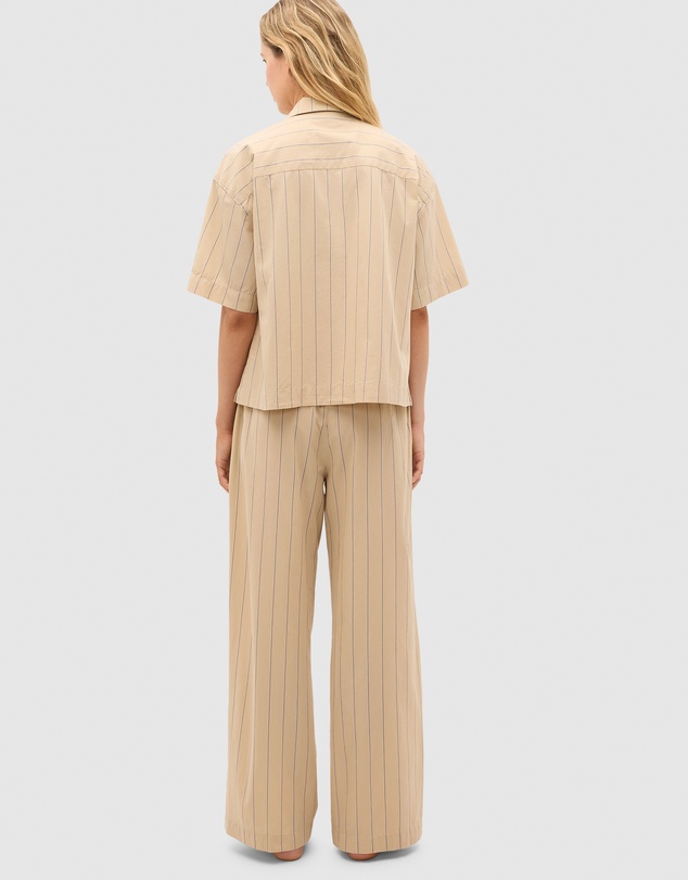 Seed Heritage - Stripe Shirt and Pant PJ Set