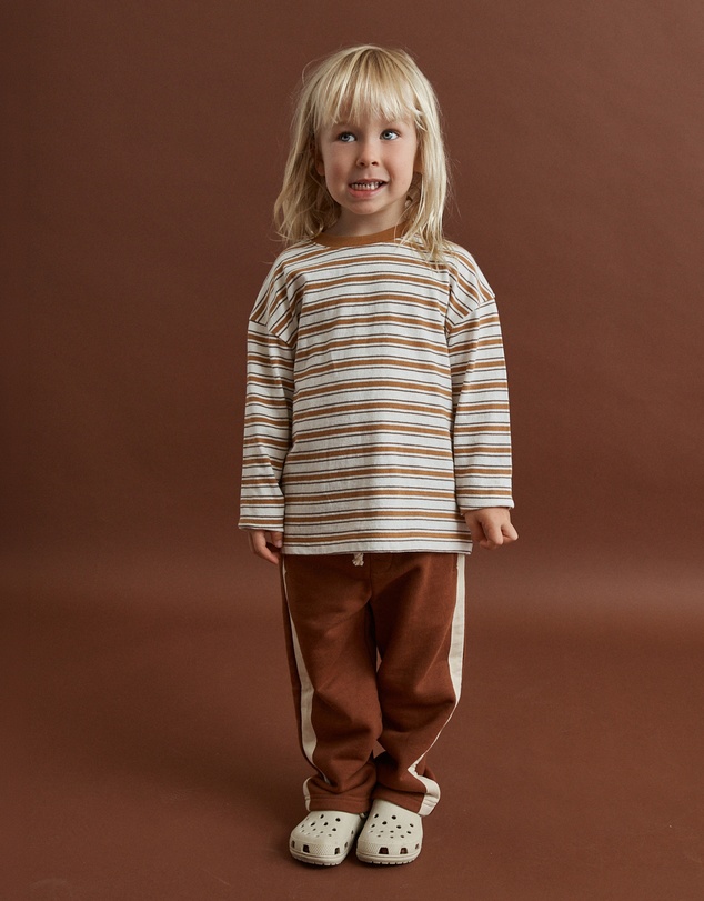 Rhythm - Vintage Stripe LS T-Shirt - Kids