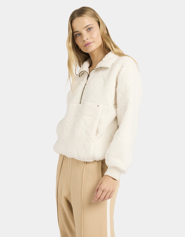 Billabong - Womens Rising Tides Half Zip Fleece Jumper