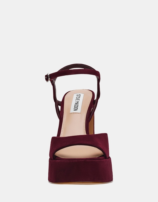 Steve Madden - Miliana Dark Cherry Heels