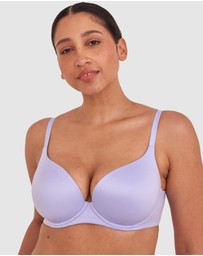 Bras N Things - Body Bliss Contour Plunge Bra - Pale Blue