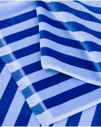 Aura Home - Palma Stripe Australian Cotton Beach Towel