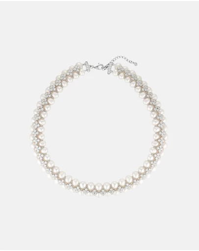 Stephanie Browne - Audrey Pearl Necklace
