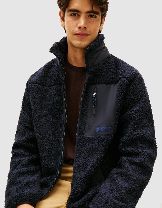 Tommy Hilfiger - Teddy Fleece Zip-Thru Jacket