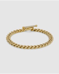 Fossil - Carlie T-Bar Gold Bracelet
