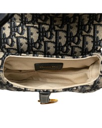 Pre-Loved by Azura Reborn - Pre-Loved Mini Oblique Canvas Saddle Bag