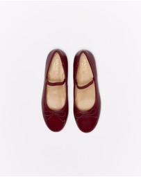 Walnut Melbourne - Alice Leather Ballet