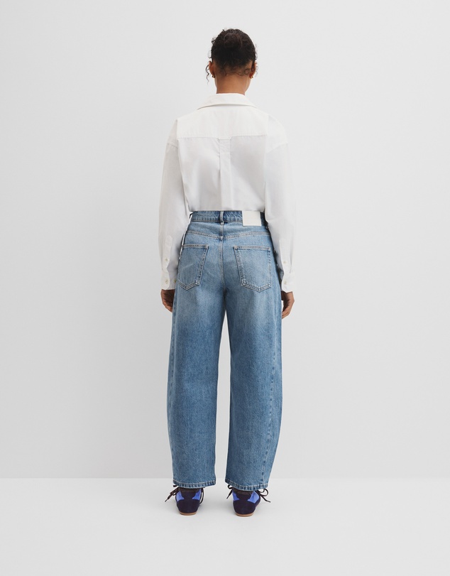 Country Road - High Rise Barrel Jean