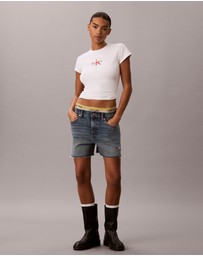 Calvin Klein Jeans - Pride Monologo Baby Tee