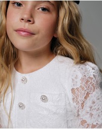 Bardot Junior - Ruby Lace Dress - Kids-Teens