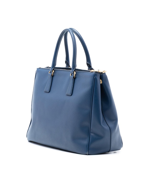 Pre-Loved by Azura Reborn - Pre-Loved Large Saffiano Lux Galleria Double Zip Tote