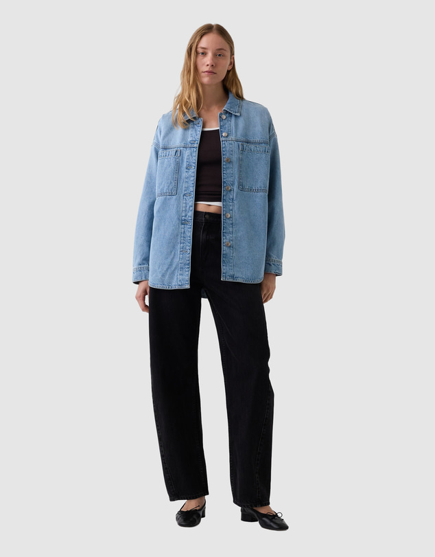 GAP - Denim Shacket