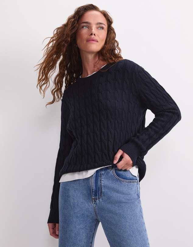 Sportscraft - Merino Cable Sweater