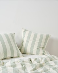 Linen House - Vintage Stripe European Pillowcase