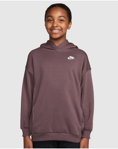 Nike - Club Fleece Oversized Pullover Hoodie - Babies-Teens