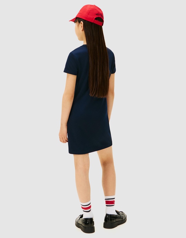 Tommy Hilfiger - Straight Punto Dress SS - Teens