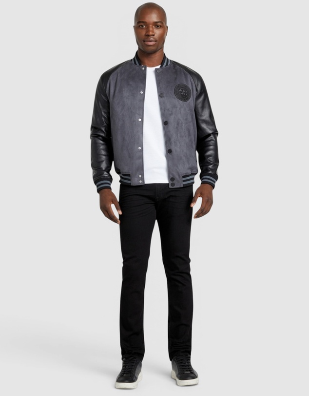 GUESS - Eco Varsity Bomber Jacket