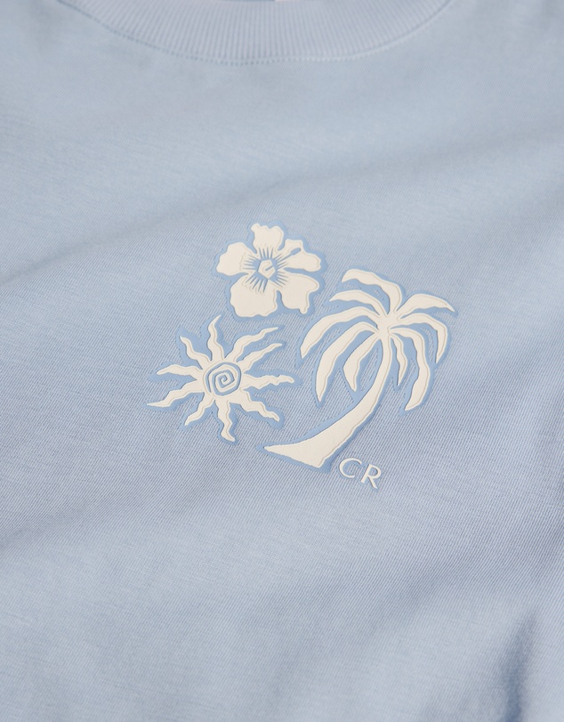 Country Road - Relaxed Hibiscus Print T-shirt