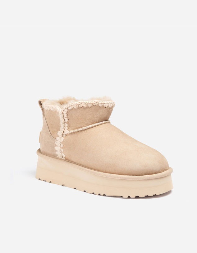 Ozwear Connection Uggs - Ugg Eskimo Platform Mini Boots