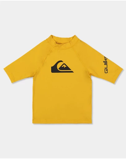 Quiksilver - Boys 2 to 7 All Time Short Sleeve Rash Vest