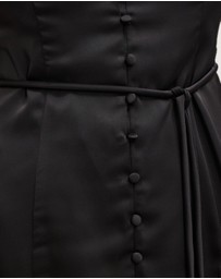 The Fated - Delaney Panelled Satin Top
