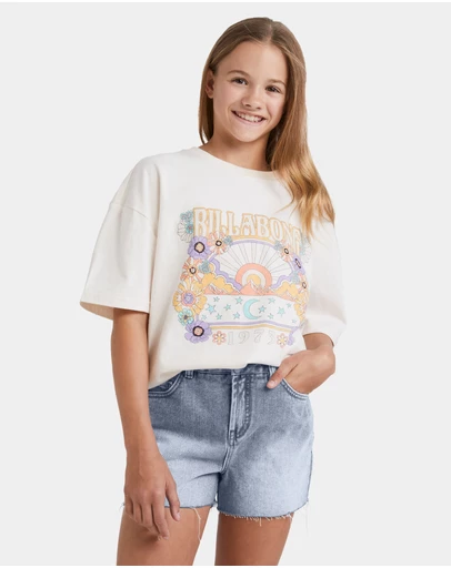 Billabong - Girls 6 to 4 Miley Denim Shorts