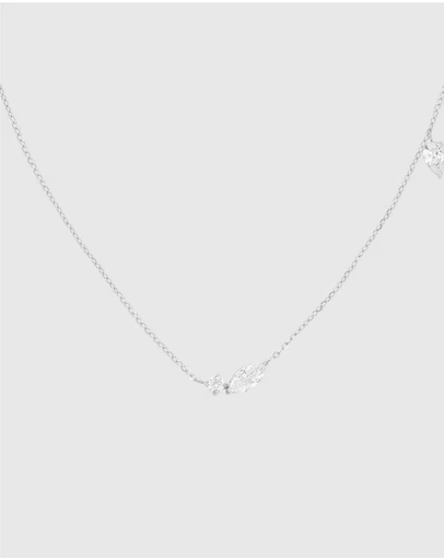 Rosefield - Mix Soft Silver-Tone Necklace