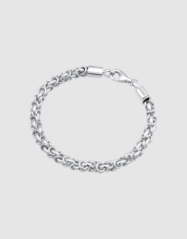 Kuzzoi - ICONIC EXCLUSIVE - Classic Byzantine Chain Bracelet in 925 Sterling Silver