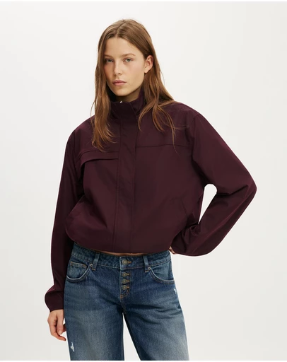 Cotton On - Arlo Funnel Neck Jacket