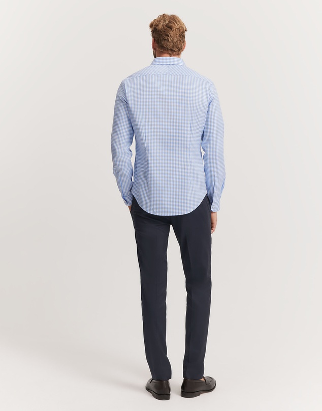 Country Road - Slim Fit Gingham Travel Shirt