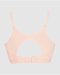 Royce Lingerie - Lola Cotton Crop Top High Neck Teen Bra