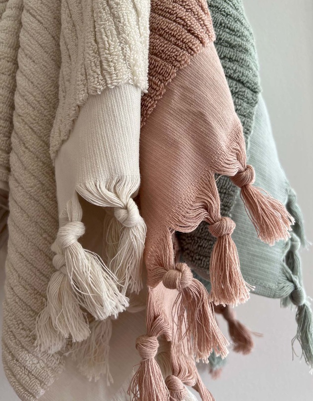 Aura Home - Paros Rib Towel Range