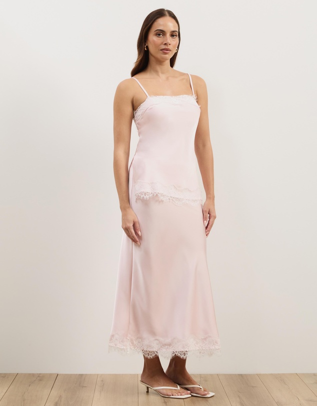 Atmos&Here - Paris Lace Satin Camisole