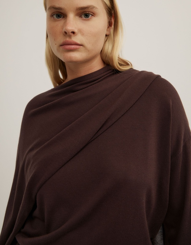 Witchery - Crew Neck Scarf Knit