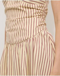 Calli - Hailey Twist Midi Dress