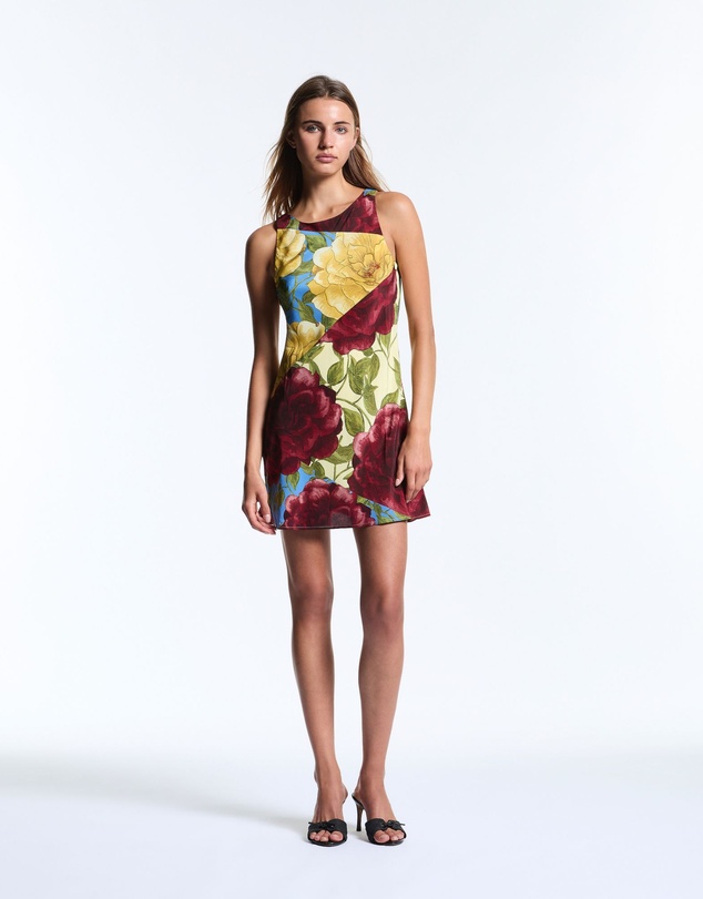Muma World - Mixed Floral Electra Mini Dress
