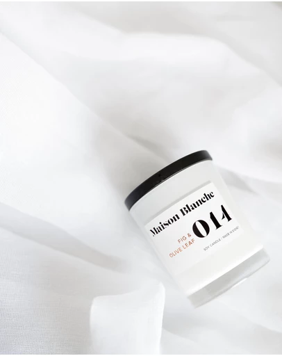Maison Blanche - 014 Fig & Olive Leaf - Medium Candle