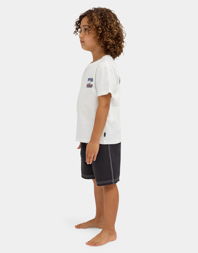 Billabong - Boys 2 to 7 Groms Heritage Arch T-Shirt