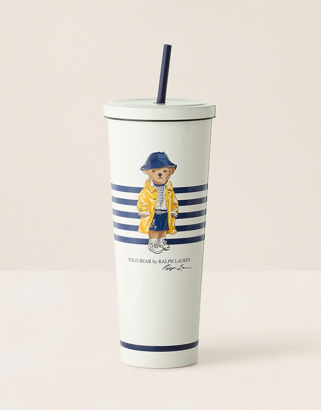 Polo Ralph Lauren - Polo Bear Iced Beverage Cup & Straw