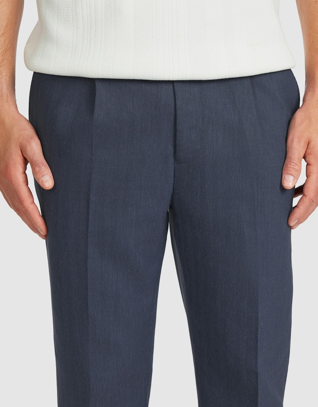 Tarocash - Palisade Pleat Linen Pant
