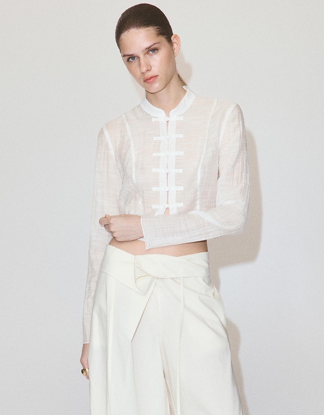 M.N.G - Mandarin Blouse